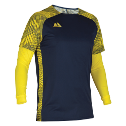 Benfica Shirt & Base Layer Set Navy/Yellow